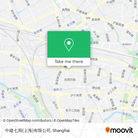 中建七局(上海)有限公司 map