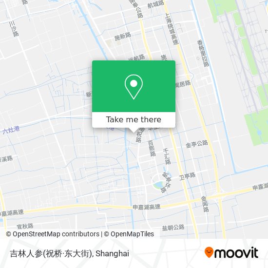吉林人参(祝桥·东大街) map