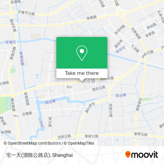 宅一天(泗陈公路店) map