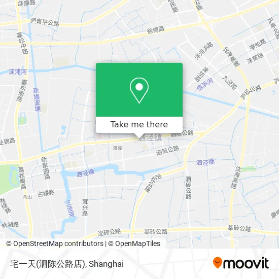 宅一天(泗陈公路店) map