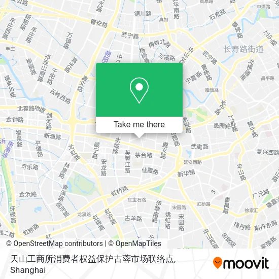 天山工商所消费者权益保护古蓉市场联络点 map