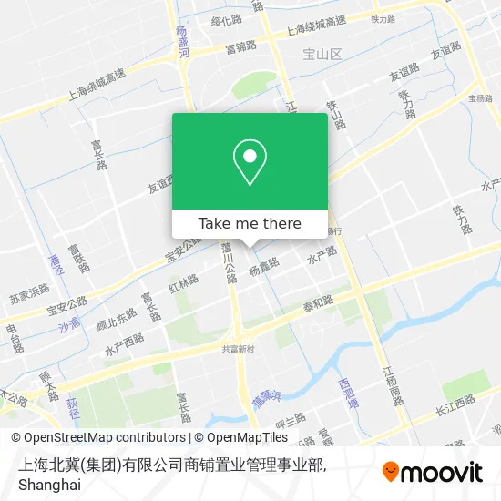 上海北冀(集团)有限公司商铺置业管理事业部 map