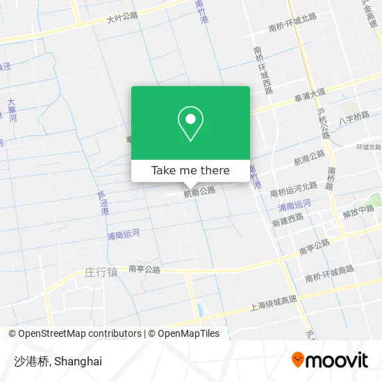 沙港桥 map