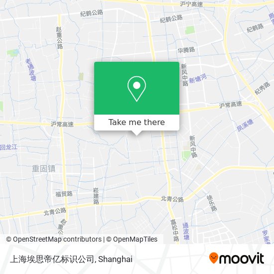 上海埃思帝亿标识公司 map