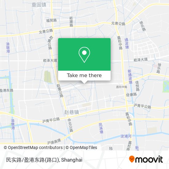 民实路/盈港东路(路口) map