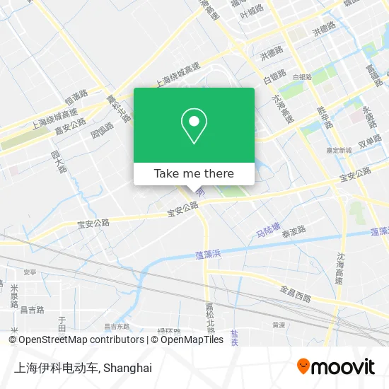 上海伊科电动车 map