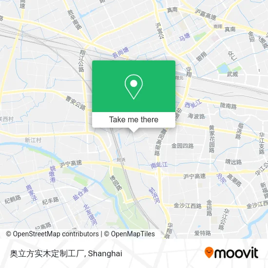 奥立方实木定制工厂 map