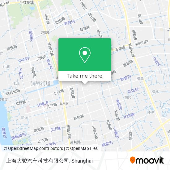 上海大骏汽车科技有限公司 map