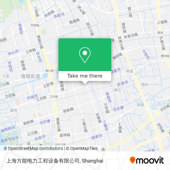 上海方能电力工程设备有限公司 map