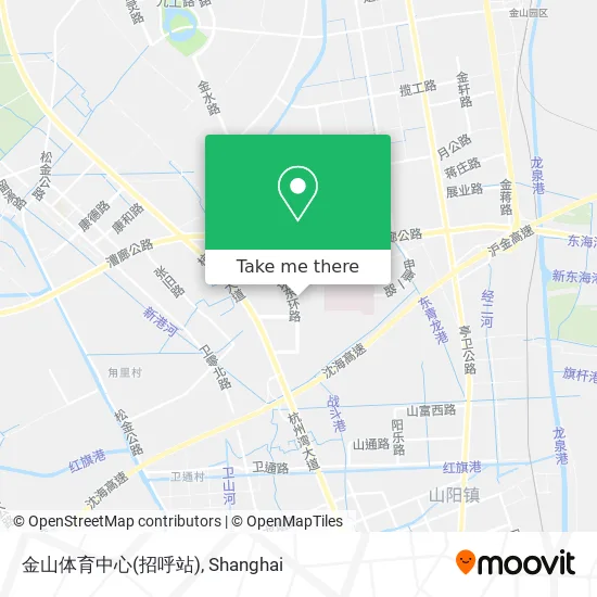 金山体育中心(招呼站) map