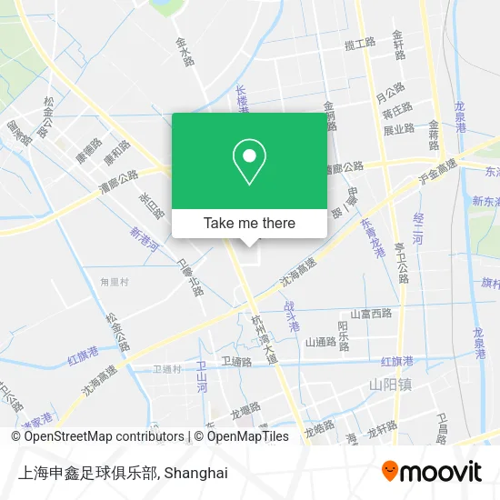 上海申鑫足球俱乐部 map