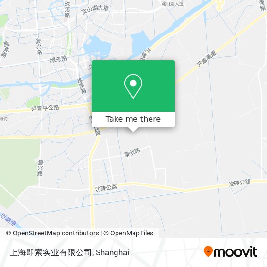 上海即索实业有限公司 map