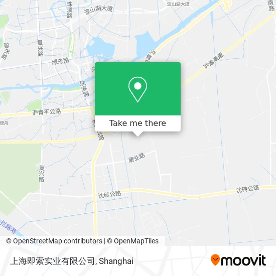 上海即索实业有限公司 map