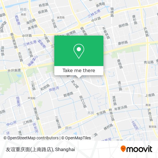 友谊重庆面(上南路店) map