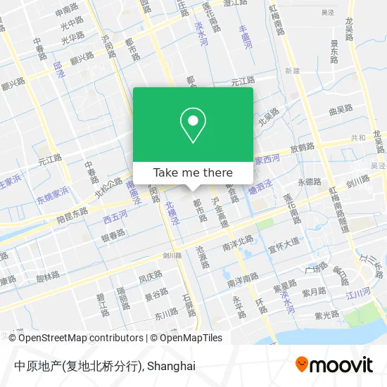 中原地产(复地北桥分行) map