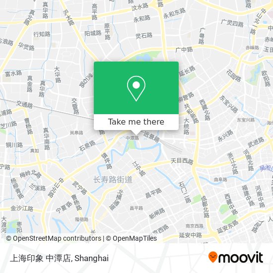 上海印象 中潭店 map