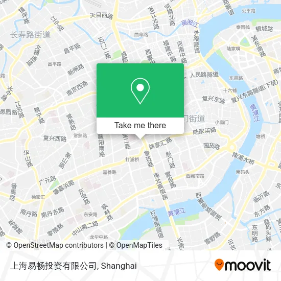 上海易畅投资有限公司 map