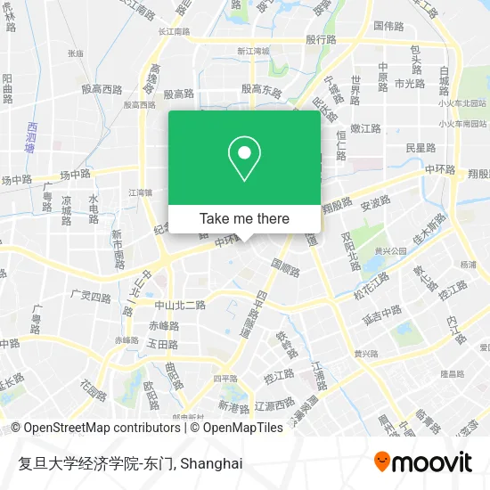 复旦大学经济学院-东门 map