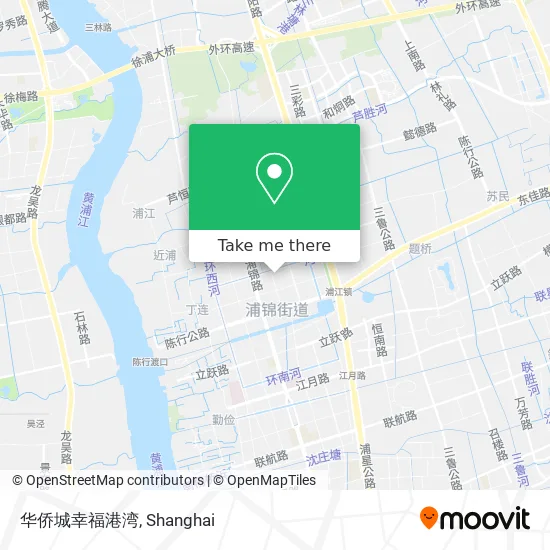 华侨城幸福港湾 map