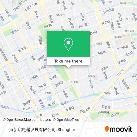 上海新启电器发展有限公司 map