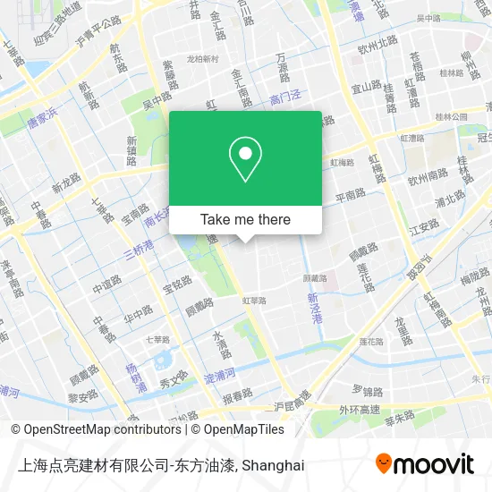 上海点亮建材有限公司-东方油漆 map