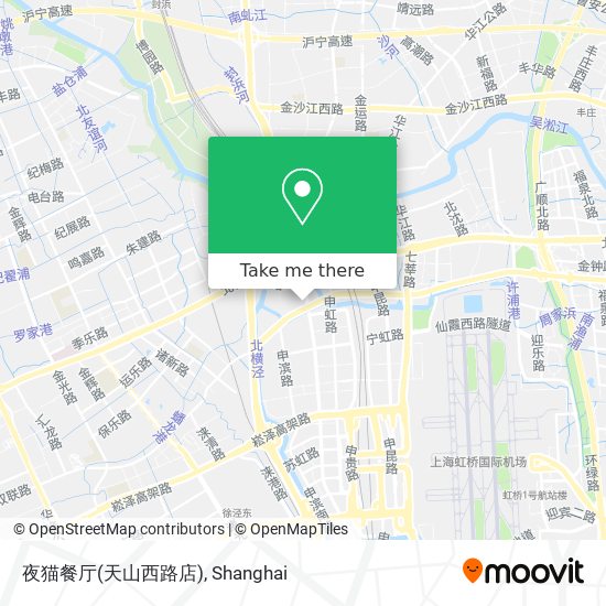 夜猫餐厅(天山西路店) map
