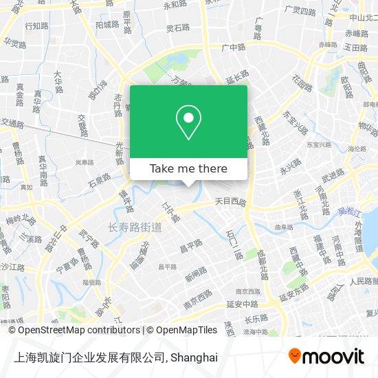 上海凯旋门企业发展有限公司 map