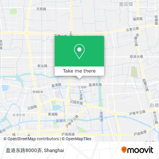 盈港东路8000弄 map