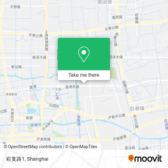 崧复路1 map