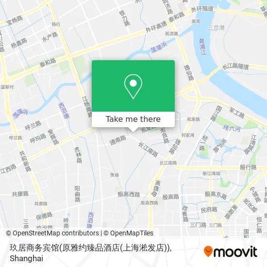 玖居商务宾馆(原雅约臻品酒店(上海淞发店)) map
