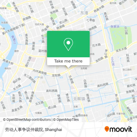 劳动人事争议仲裁院 map