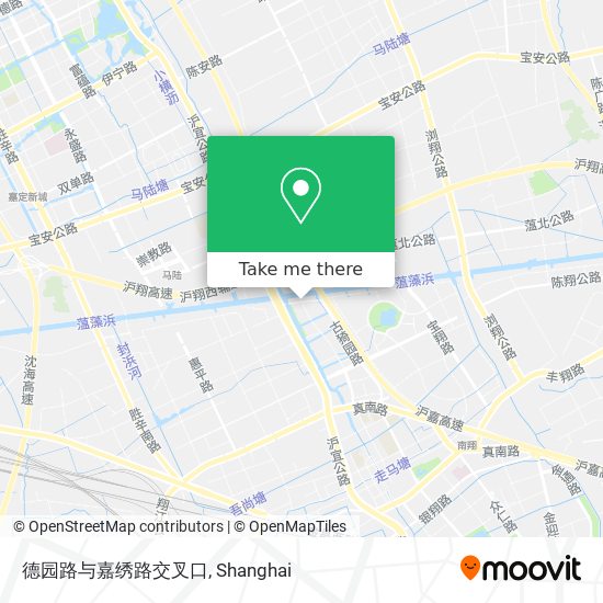 德园路与嘉绣路交叉口 map