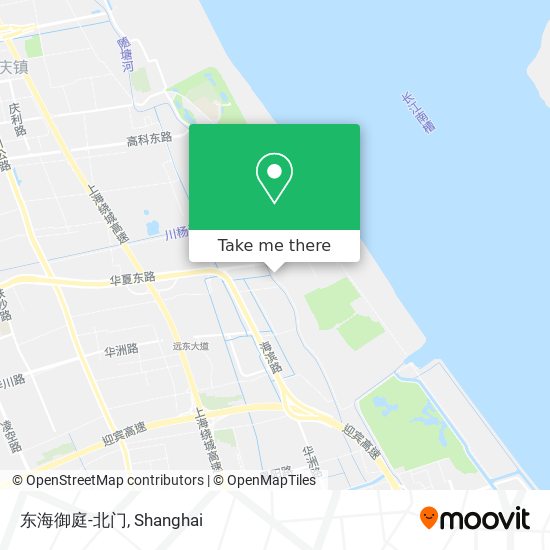 东海御庭-北门 map
