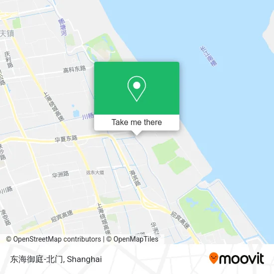 东海御庭-北门 map