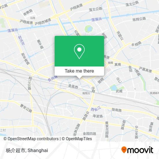 杨介超市 map