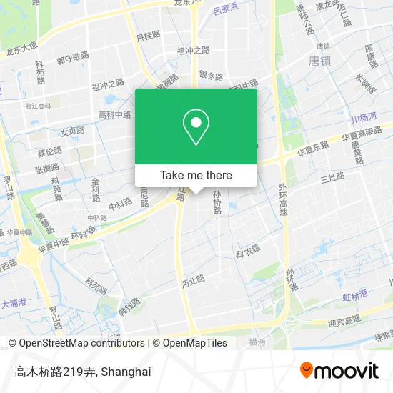 高木桥路219弄 map