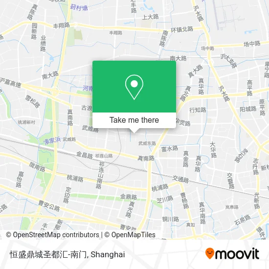 恒盛鼎城圣都汇-南门 map