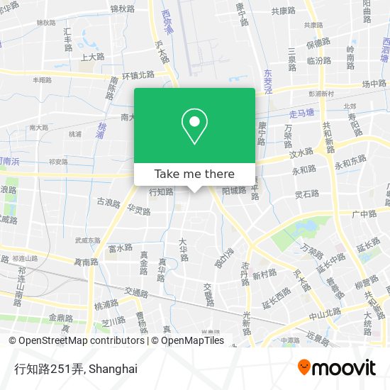 行知路251弄 map