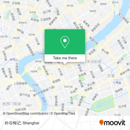 朴谷梅记 map