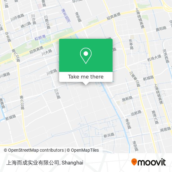 上海而成实业有限公司 map