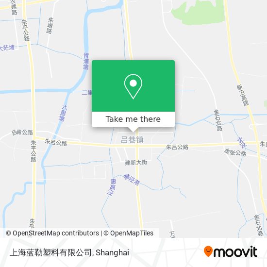 上海蓝勒塑料有限公司 map