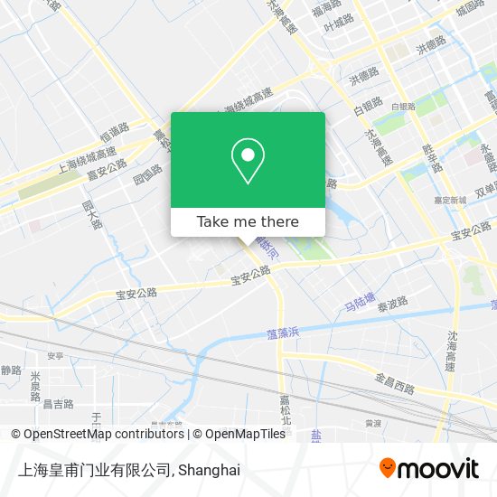 上海皇甫门业有限公司 map