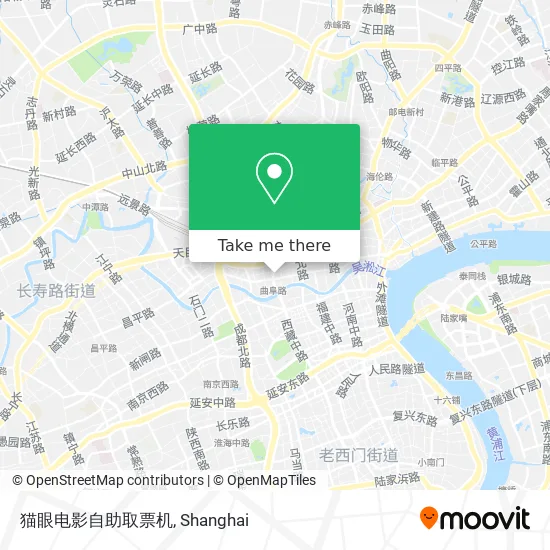 猫眼电影自助取票机 map