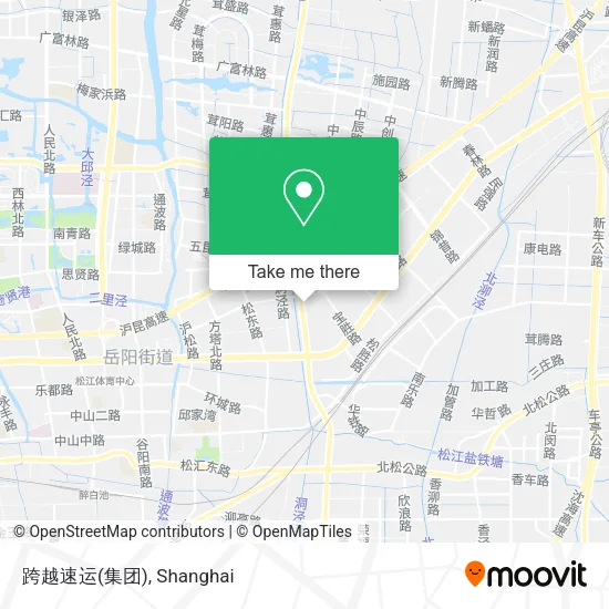 跨越速运(集团) map