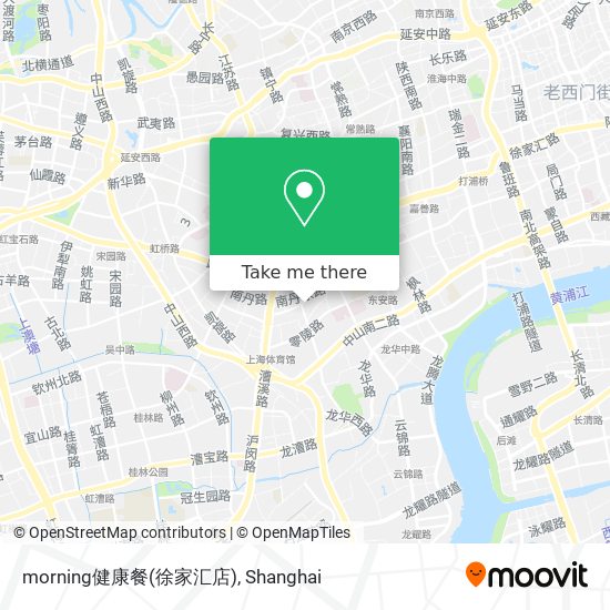morning健康餐(徐家汇店) map