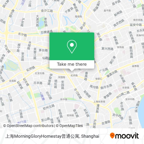 上海MorningGloryHomestay普通公寓 map