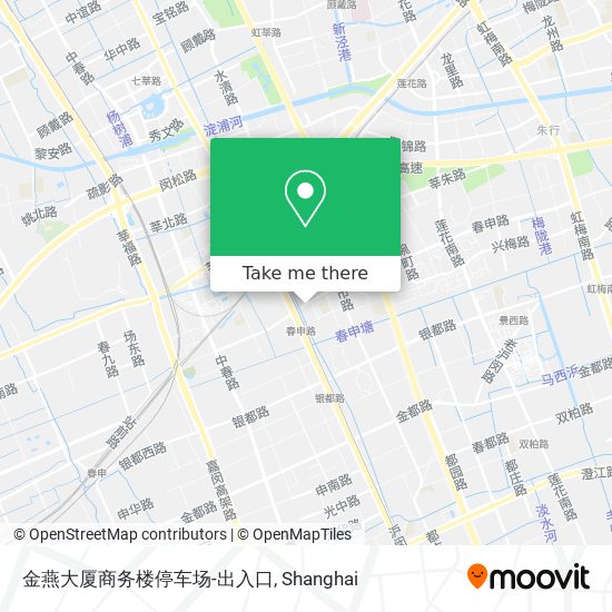 金燕大厦商务楼停车场-出入口 map