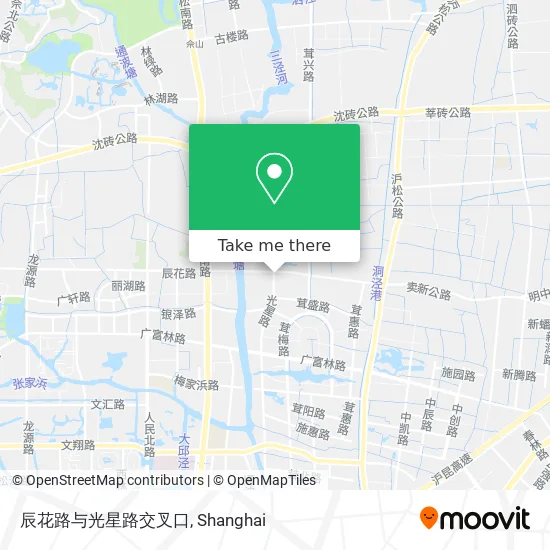 辰花路与光星路交叉口 map