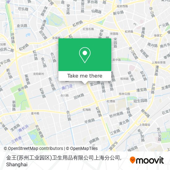 金王(苏州工业园区)卫生用品有限公司上海分公司 map