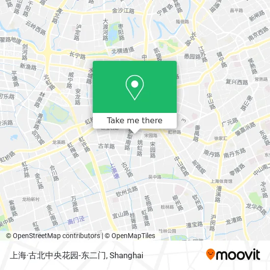 上海·古北中央花园-东二门 map